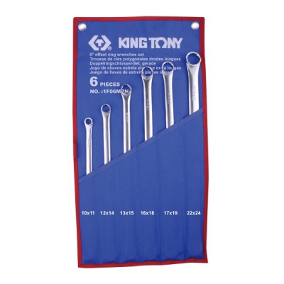 Набор накидных ключей, 10-24 мм, 6 предметов 